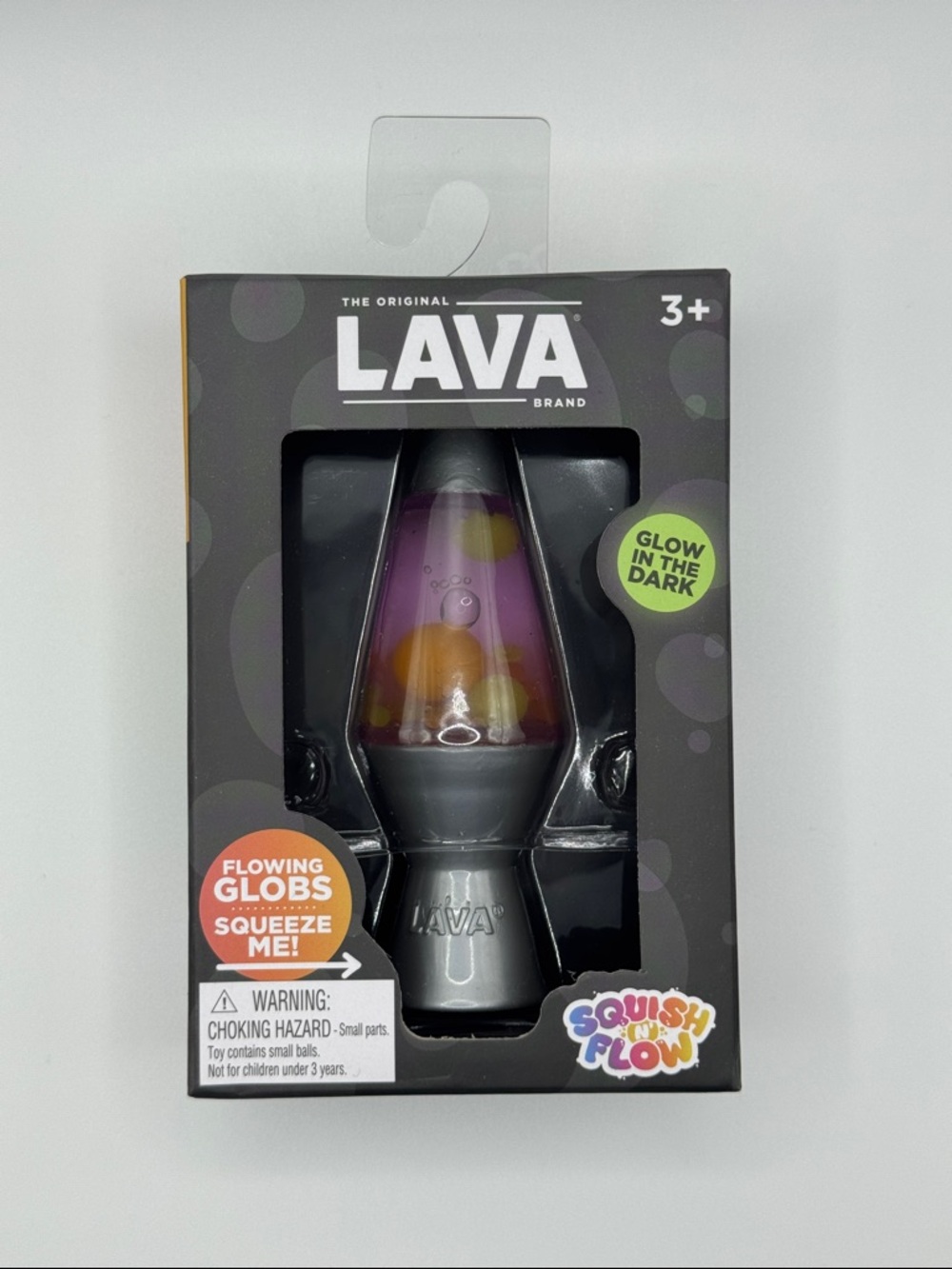 New! Schylling Lava Squish & Flow‎ Toy Soft Squeeze Stress Relief Fun (Purple)
